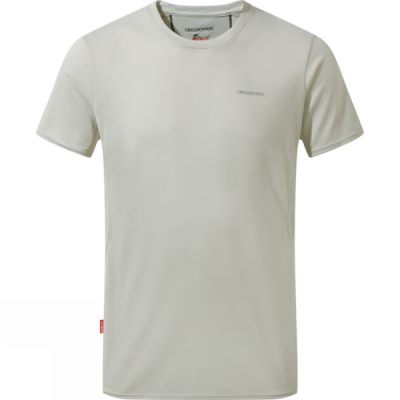 Tee Craghoppers NosiLife Active Manga Corta Hombre Beige - Chile BWU048375